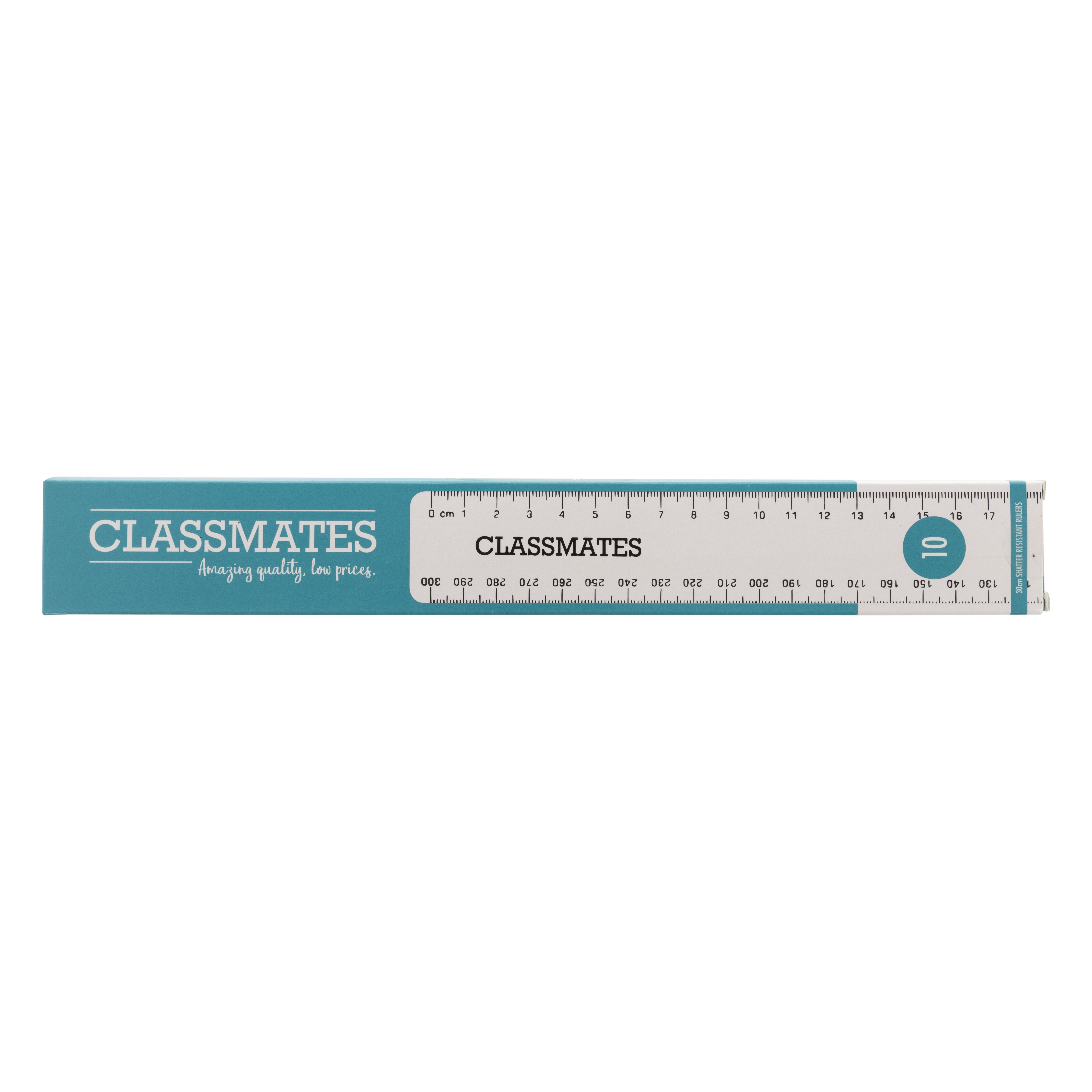 Cmates Shatter Resistant 30cm Ruler P10